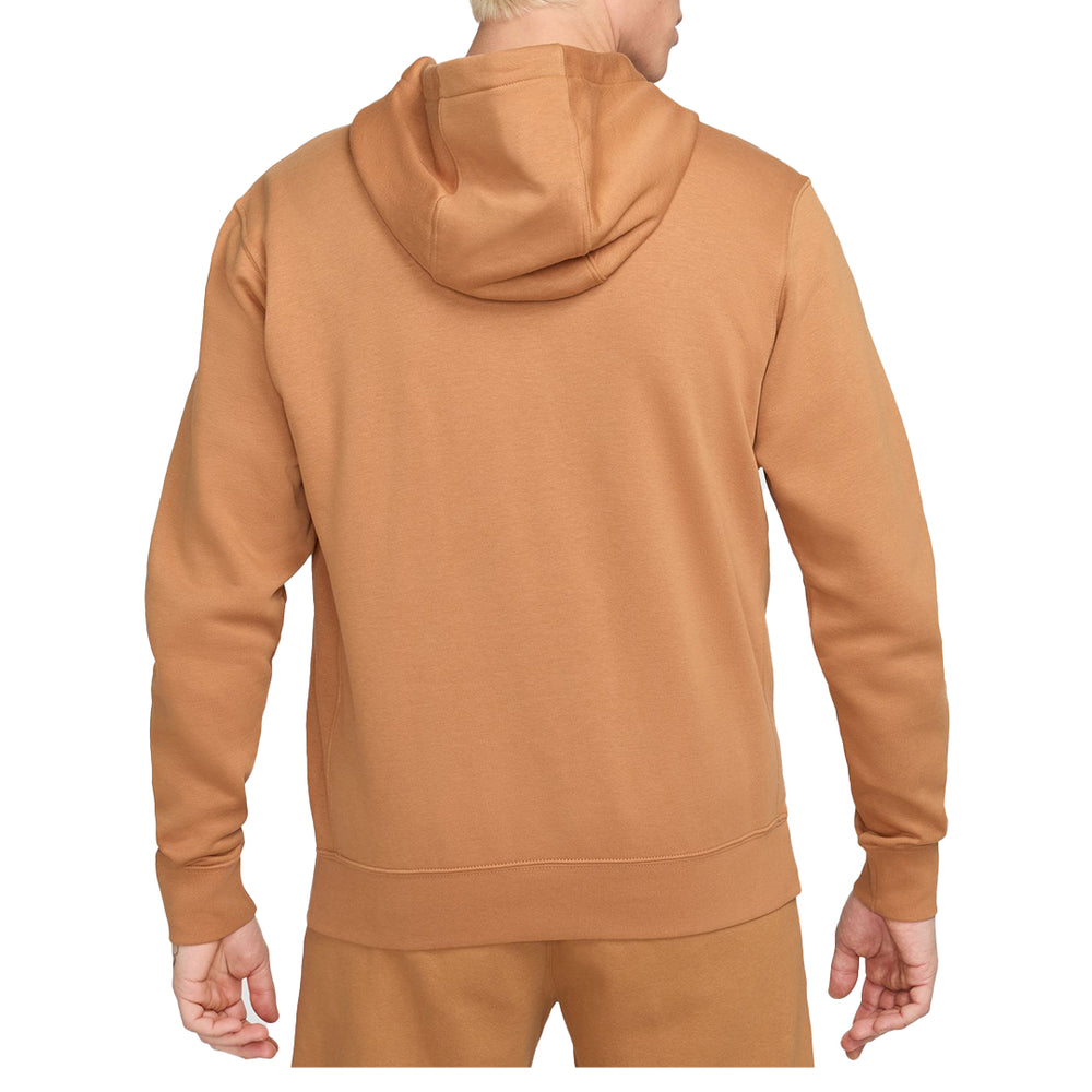 SPORTSWEAR CLUB FLEECE HOODIE FLAX