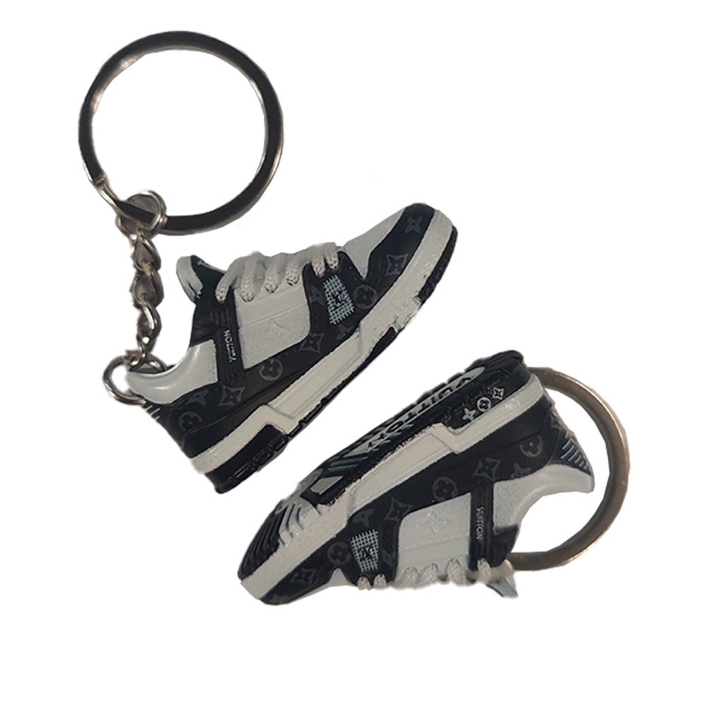 LV BLACK SNEAKER KEYCHAIN