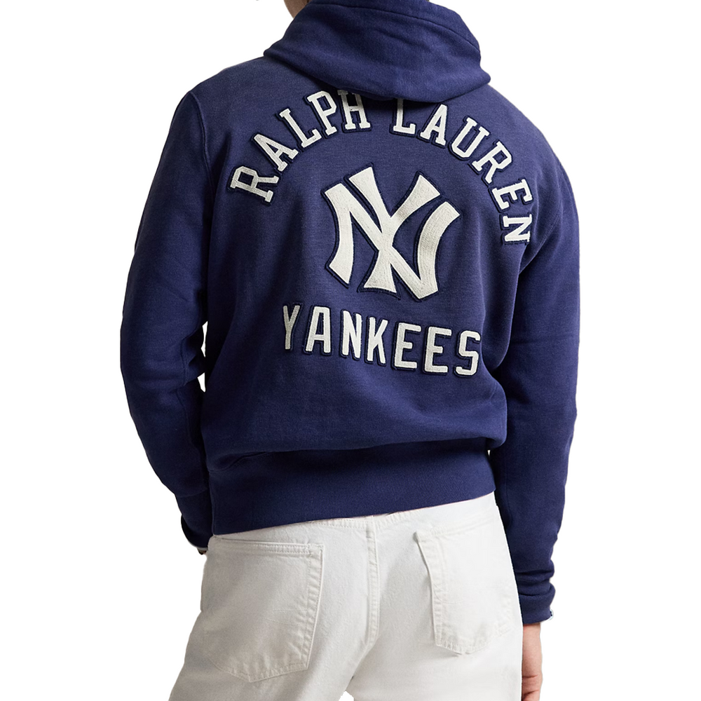 VINTAGE YANKEES HOODIE DARK COBALT