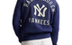 VINTAGE YANKEES HOODIE DARK COBALT
