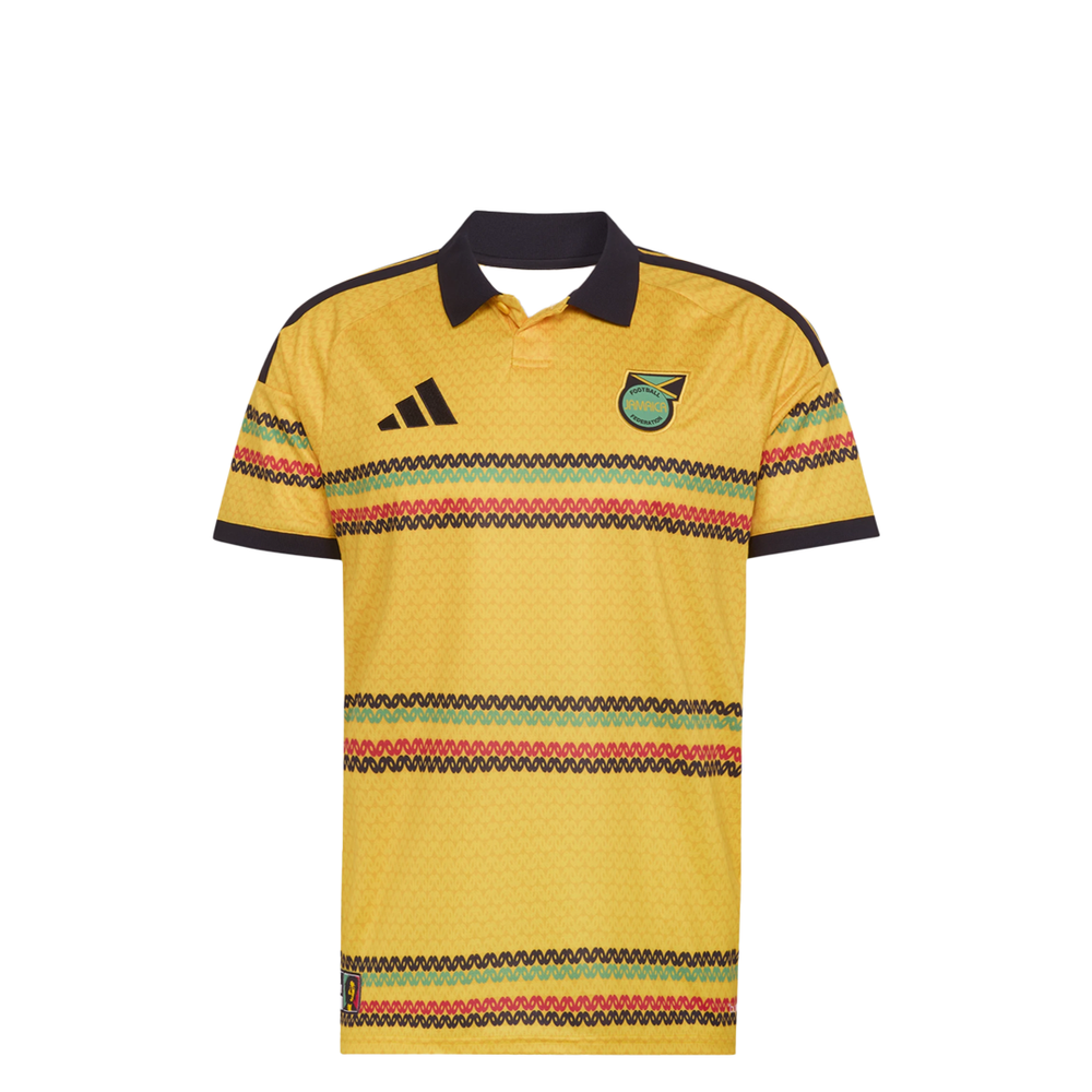 JAMAICA 26 X BOB MARLEY YELLOW MEN'S JERSEY