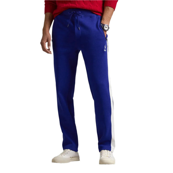 DOUBLE KNIT TRACK PANT ROYAL BLUE