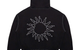 SIGNATURE ZIP HOODIE BLACK/WHITE