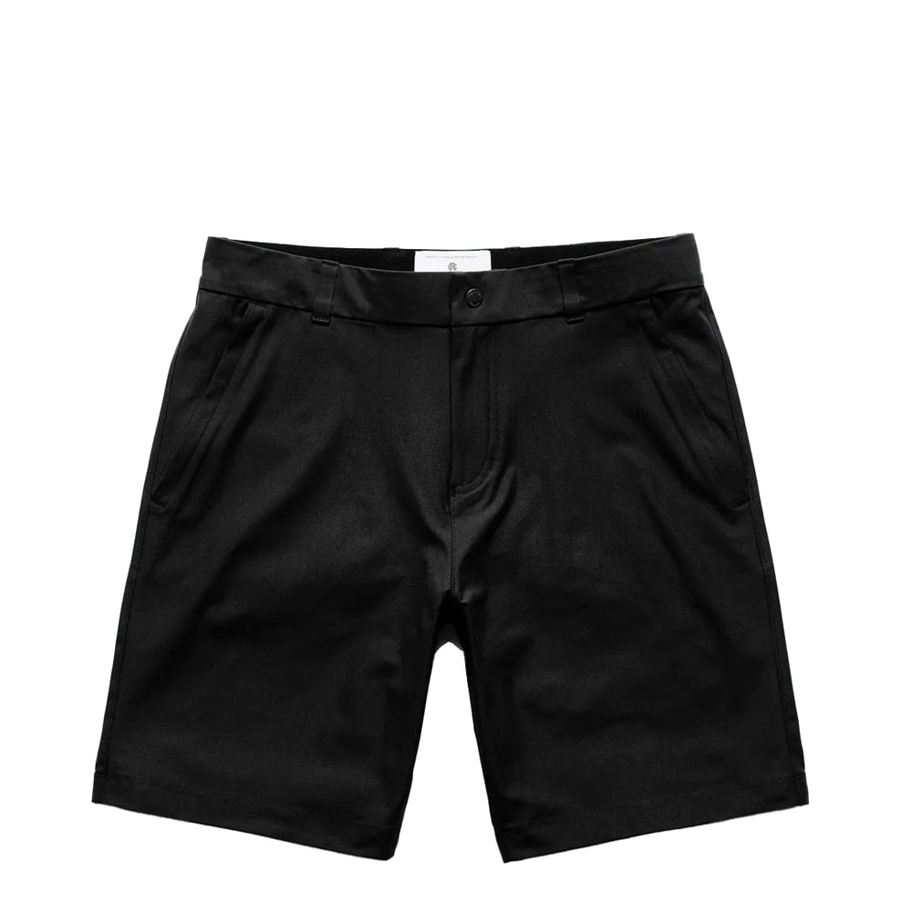 STRETCH WARP KNIT STANDARD COACH'S SHORT 9" BLACK