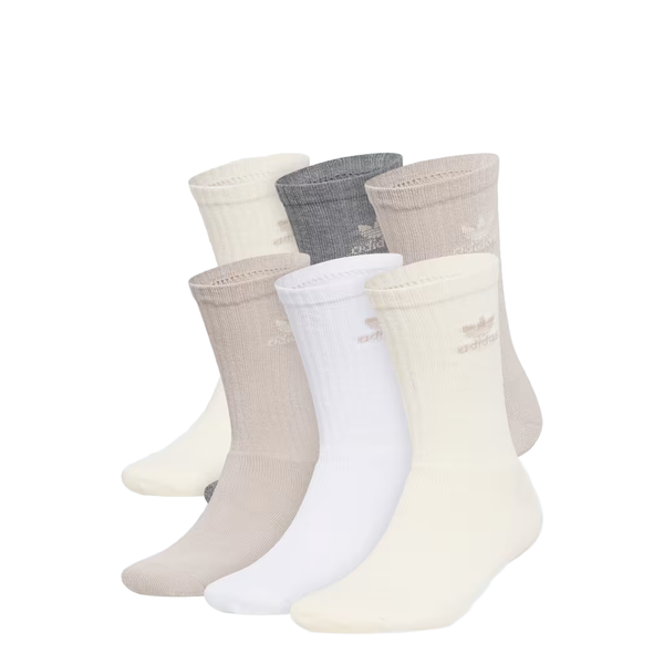 TREFOIL CREW SOCKS 6 PAIRS