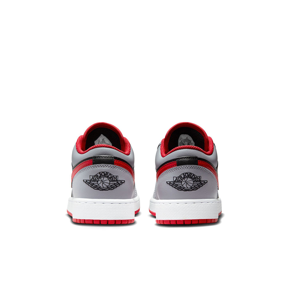 AIR JORDAN 1 LOW (GS) CEMENT FIRE RED