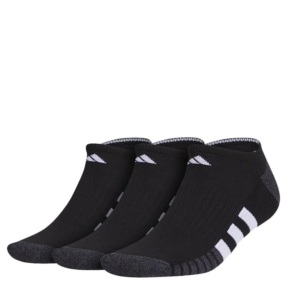 CUSHIONED NO-SHOW SOCKS 3 PAIRS