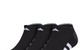 CUSHIONED NO-SHOW SOCKS 3 PAIRS