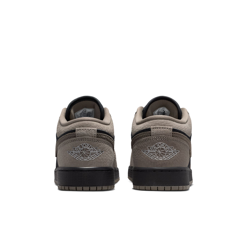 AIR JORDAN 1 LOW SE (GS) BLACK/OLIVE GREY