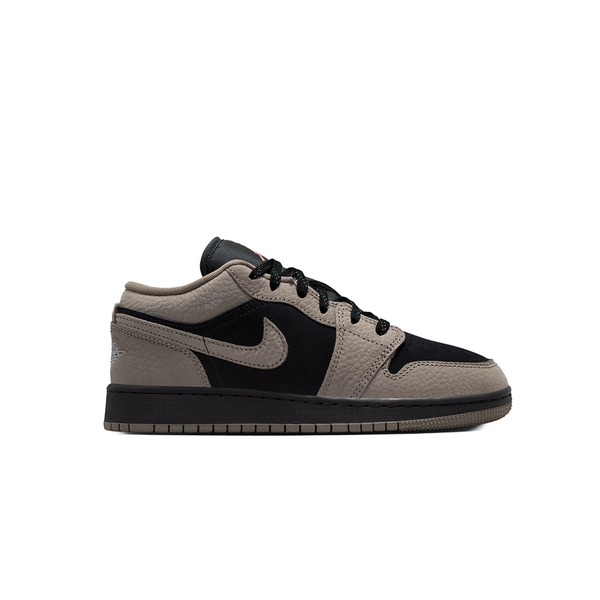 AIR JORDAN 1 LOW SE (GS) BLACK/OLIVE GREY