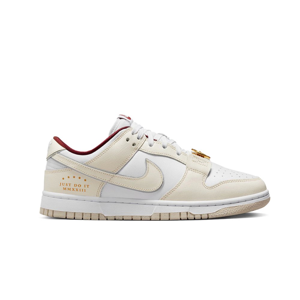 WOMEN'S NIKE DUNK LOW SE JUST DO IT WHITE PHANTOM – NRML