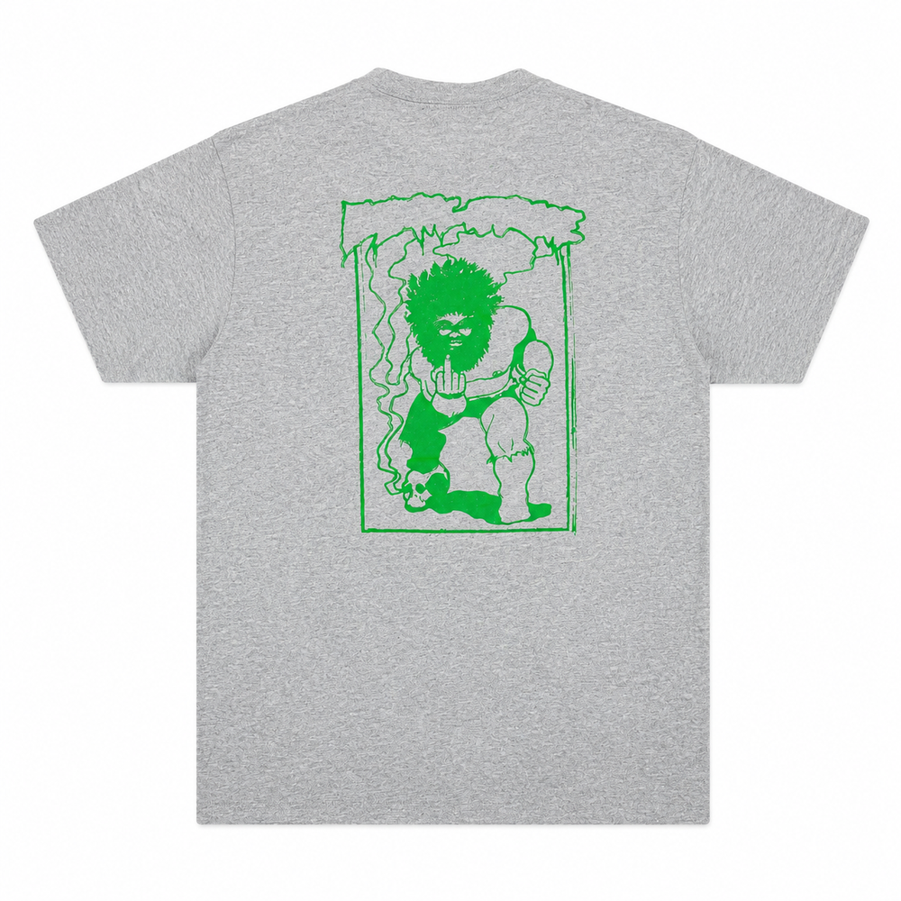 INSANE-O TEE ASH HEATHER