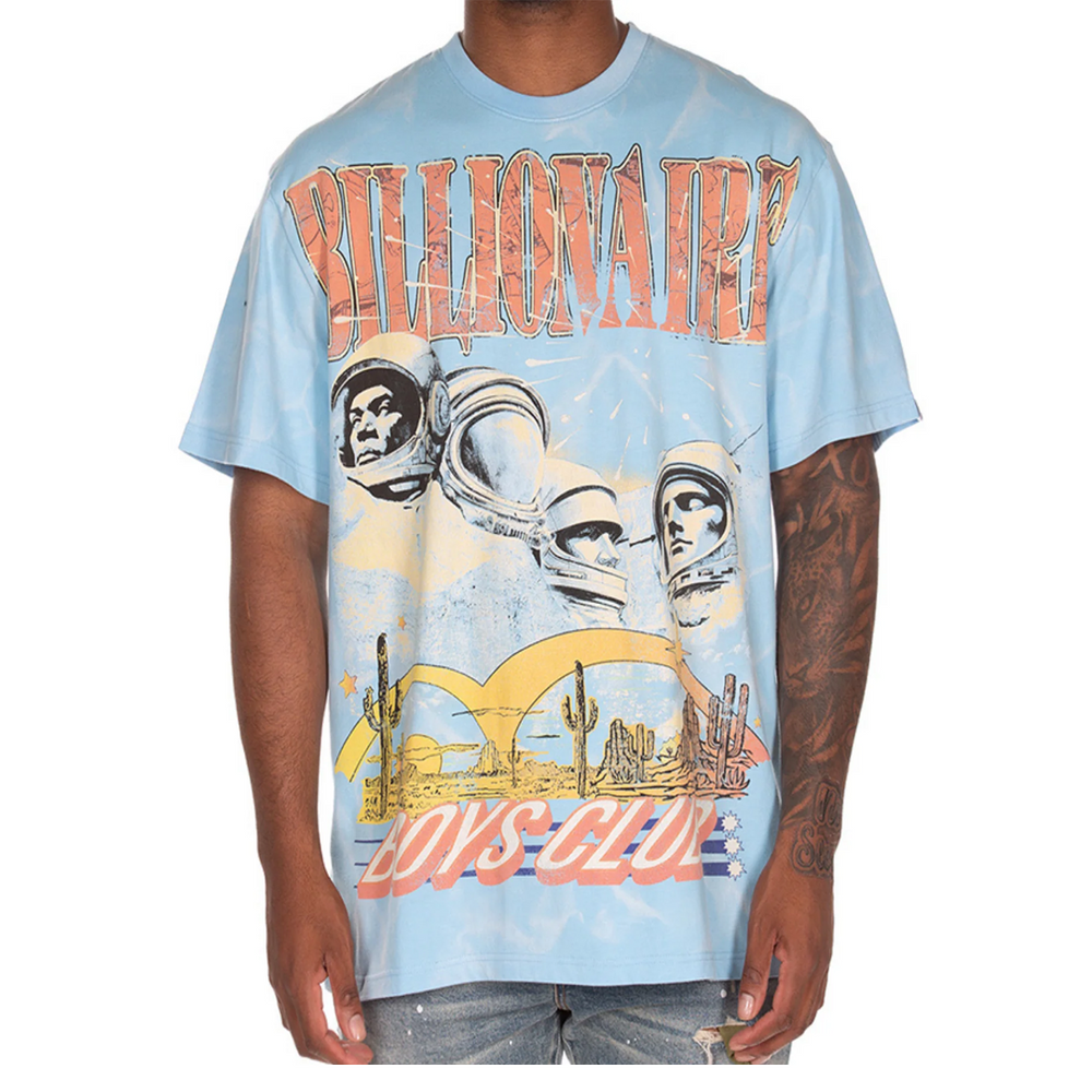 RUSHMORE SHORT SLEEVE KNIT SHIRT BALTIC BLUE