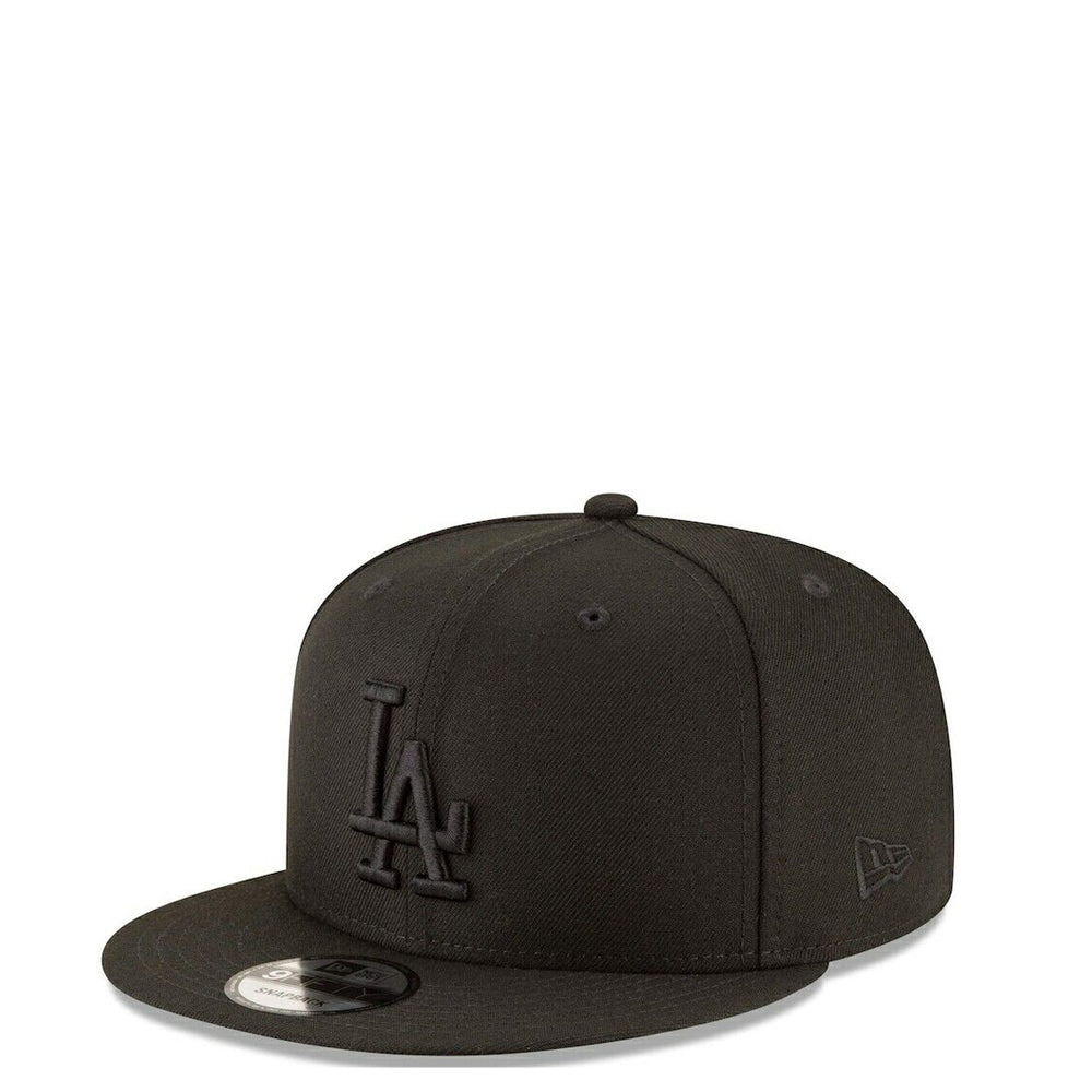 NEW ERA LOS ANGELES DODGERS BLACK ON BLACK SNAPBACK