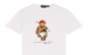 NOVELTY POLO BEAR TEE WHITE
