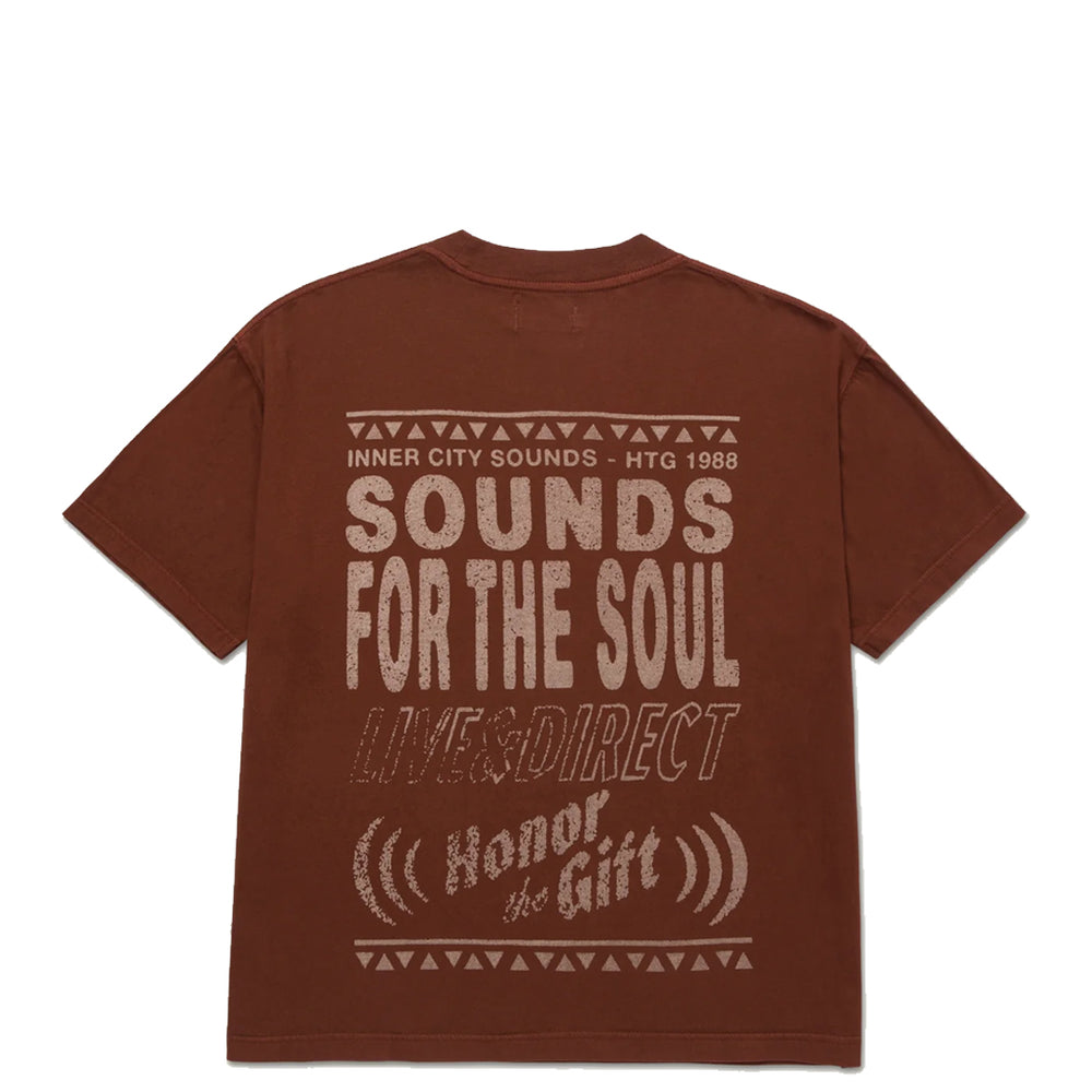 LIVE AND DIRECT TEE BROWN