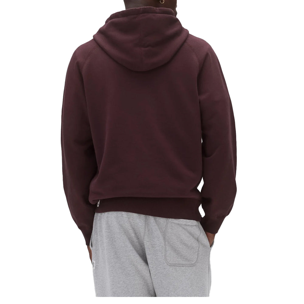 MIDWEIGHT TERRY STANDARD HOODIE OXBLOOD