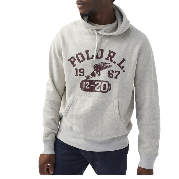 POLO LOGO FLEECE HOODIE