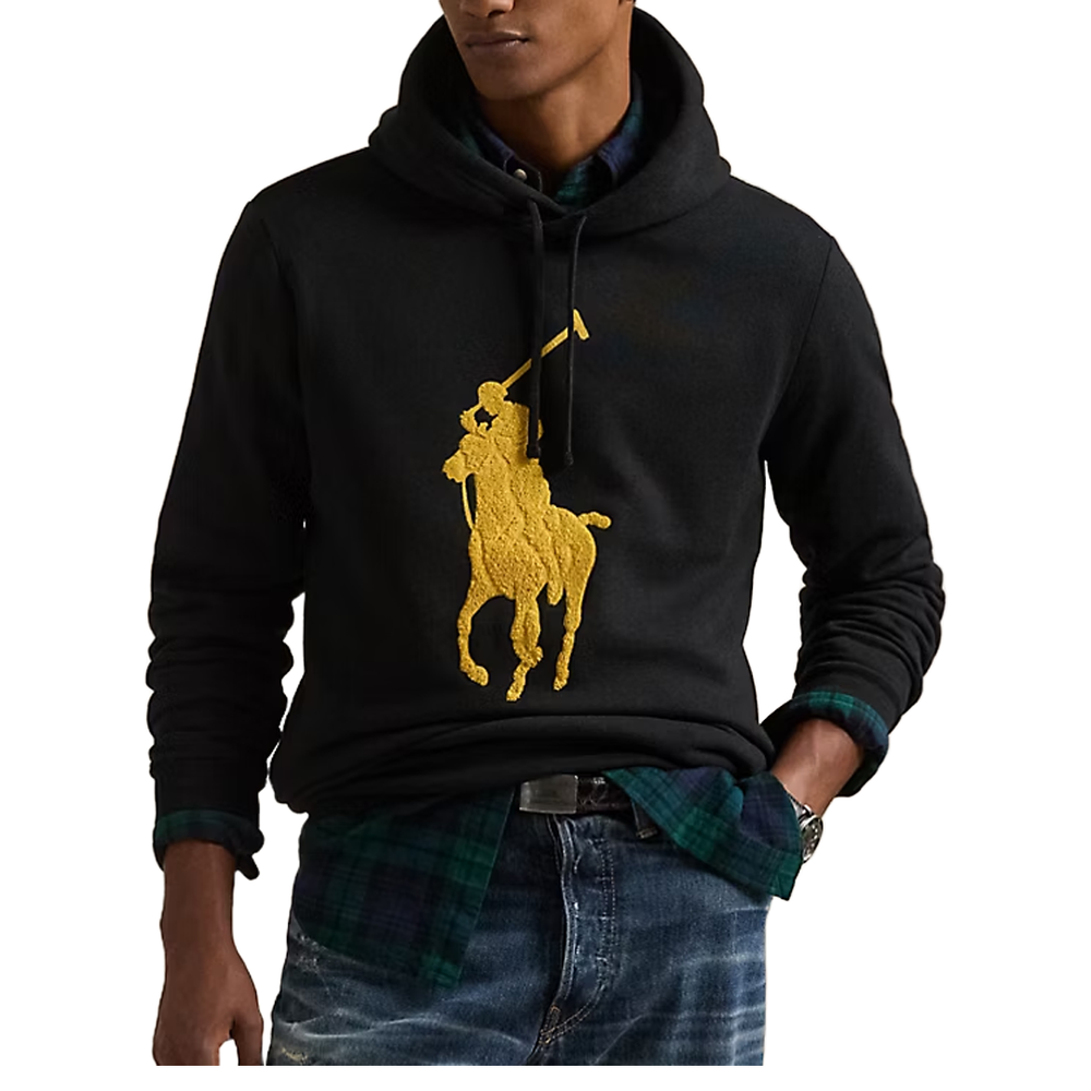 THE RL FLEECE BIG PONY HOODIE