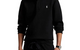 DOUBLE-KNIT MOCKNECK PULLOVER BLACK
