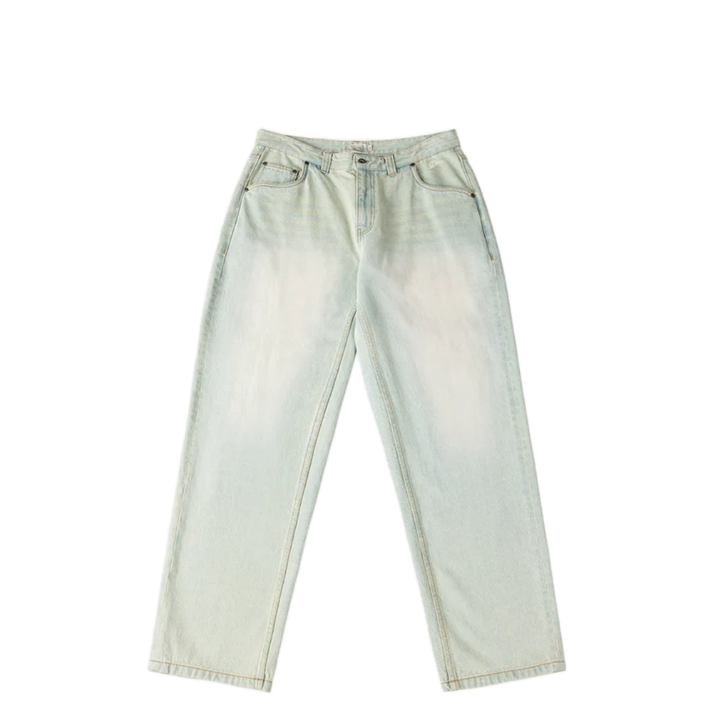RELAXED DENIM PANTS BLEACHED SKY