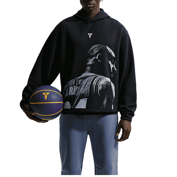 KOBE DRI-FIT FLEECE PULLOVER BASKETBALL HOODIE BLACK