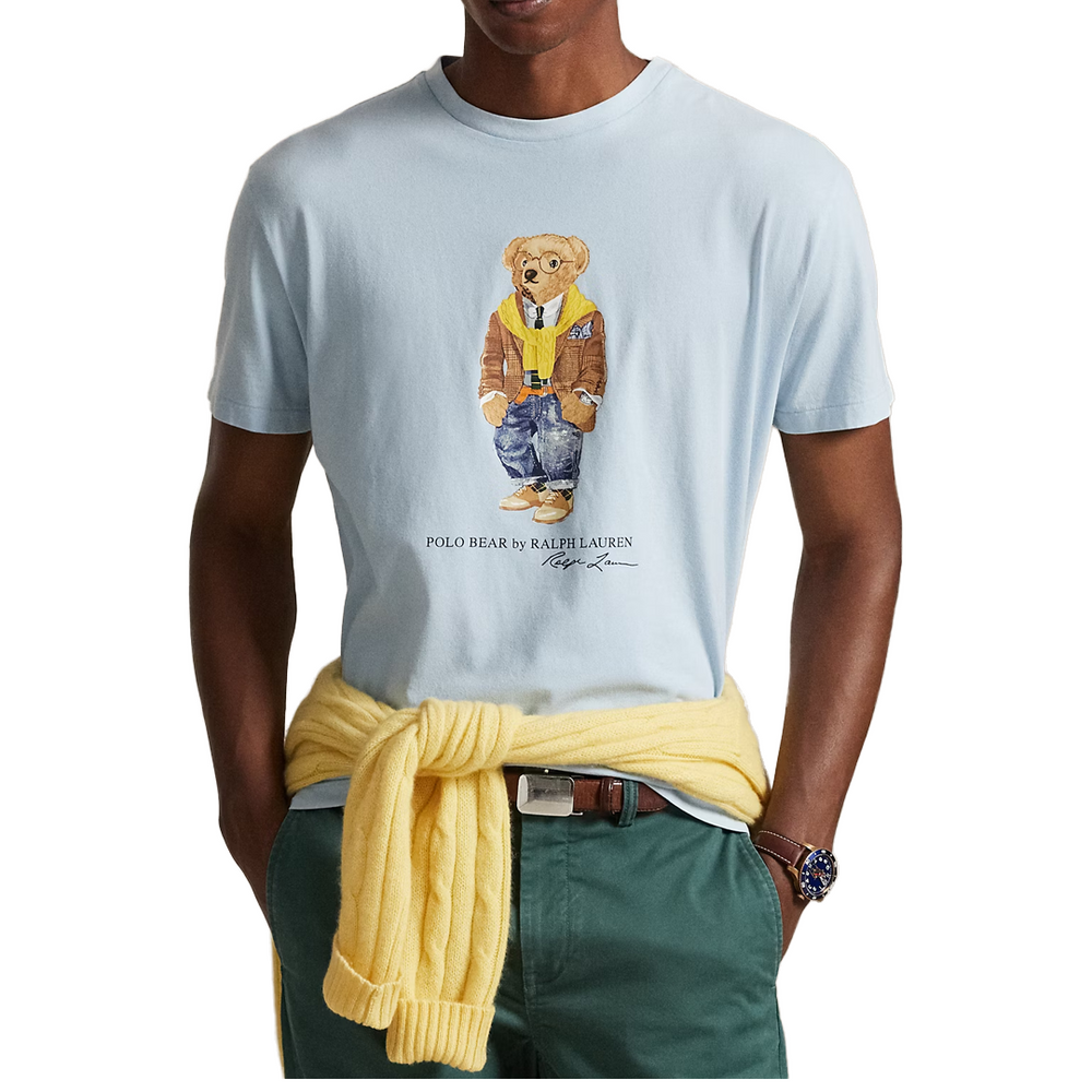 CLASSIC FIT POLO BEAR T-SHIRT BLUE