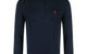 PONY HALF-ZIP SWEATSHIRT BLUE