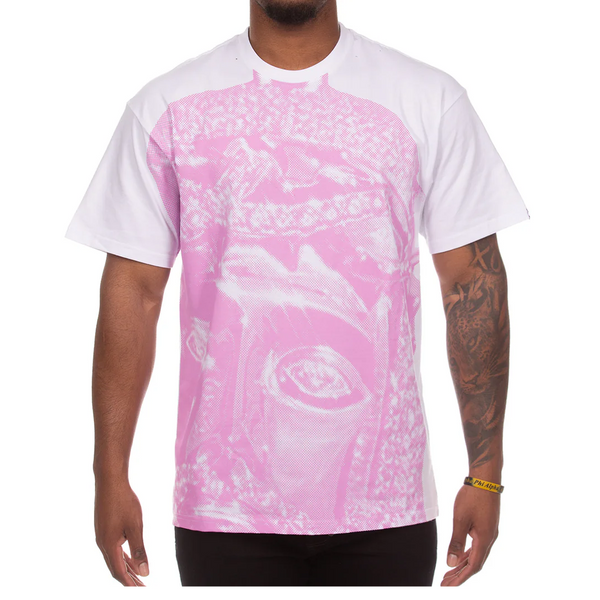 BIG FACE SS TEE WHITE