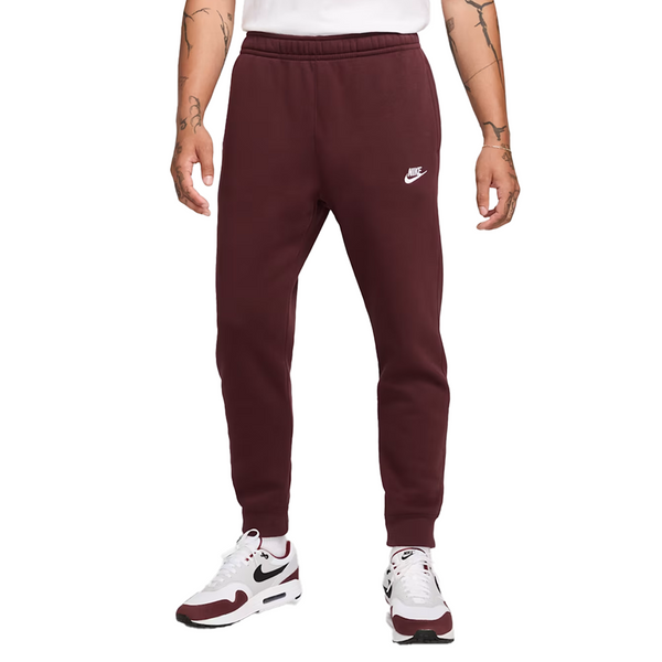 SPORTSWEAR CLUB FLEECE PANTS BURGUNDY