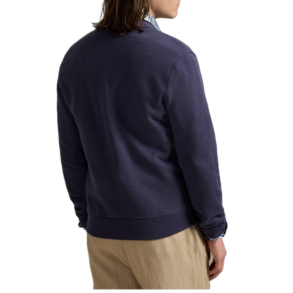 BEAR FLEECE CARDIGAN BLUE