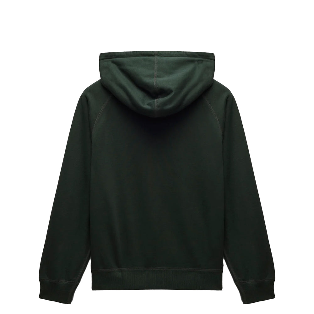 MIDWEIGHT TERRY STANDARD ZIP HOODIE PETROL