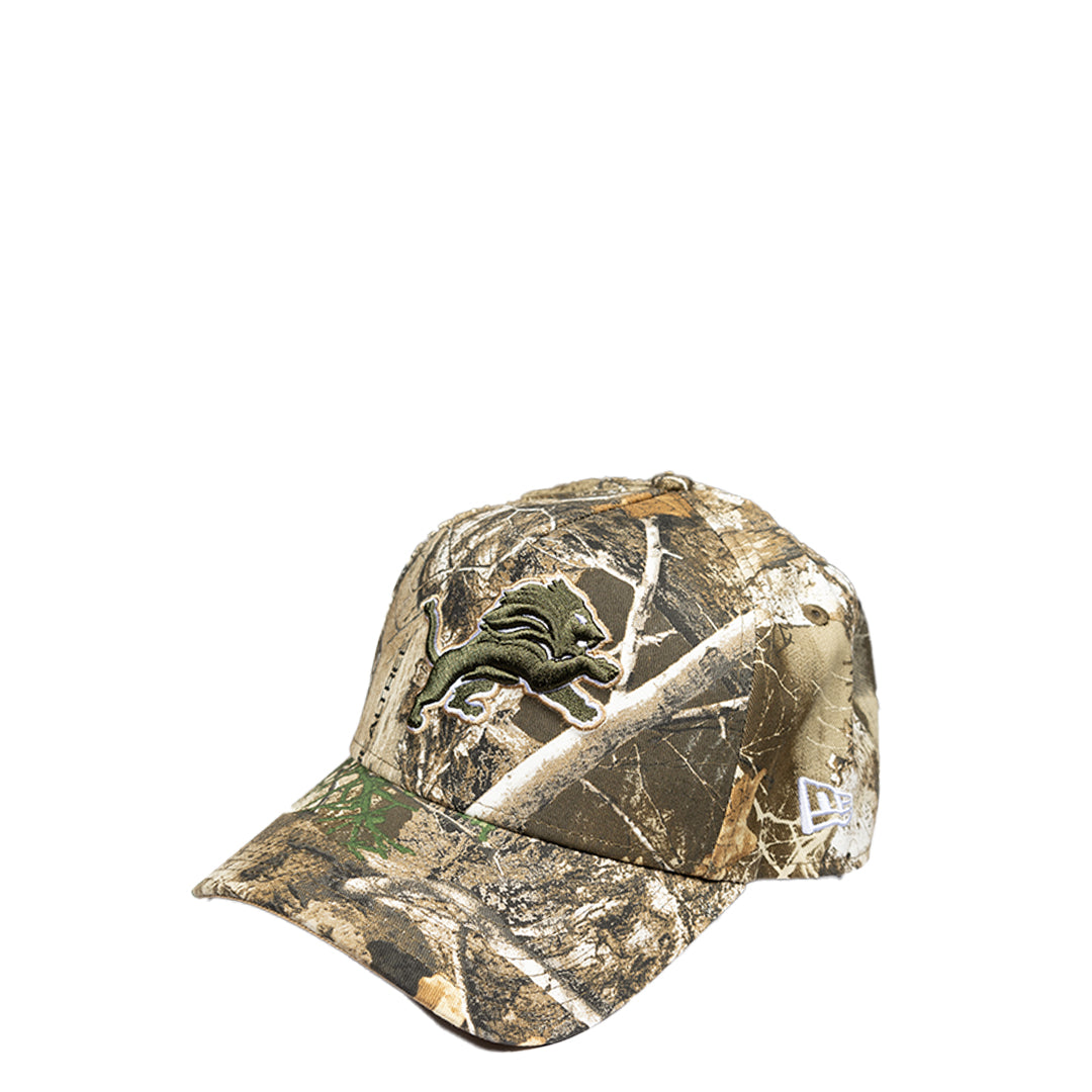 DETROIT LIONS REALTREE CAMO 9FORTY ADJUSTABLE KHAKI – NRML
