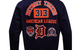 DETROIT TIGERS AREA CODE TWILL JACKET MIDNIGHT NAVY