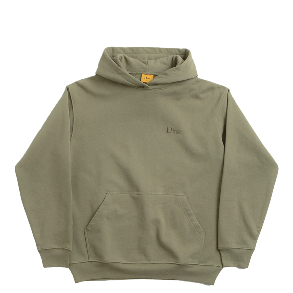 CLASSIC SMALL LOGO HOODIE WARM KAHKI