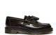ADRIAN ARCADIA LEATHER TASSLE LOAFERS CHERRY RED-ARCADIA