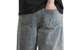 COMPACT SHIELD EMBROIDETY DENIM SHORTS