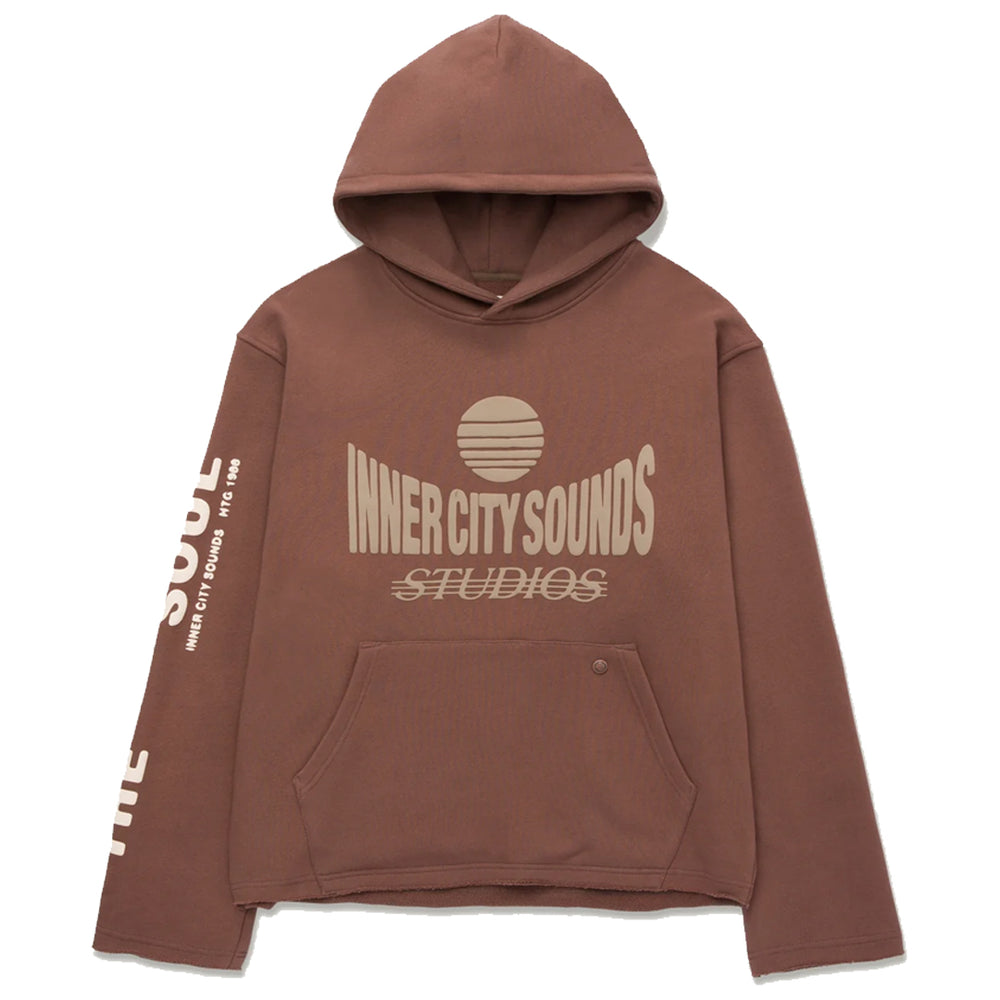 STUDIO HOODIE BROWN