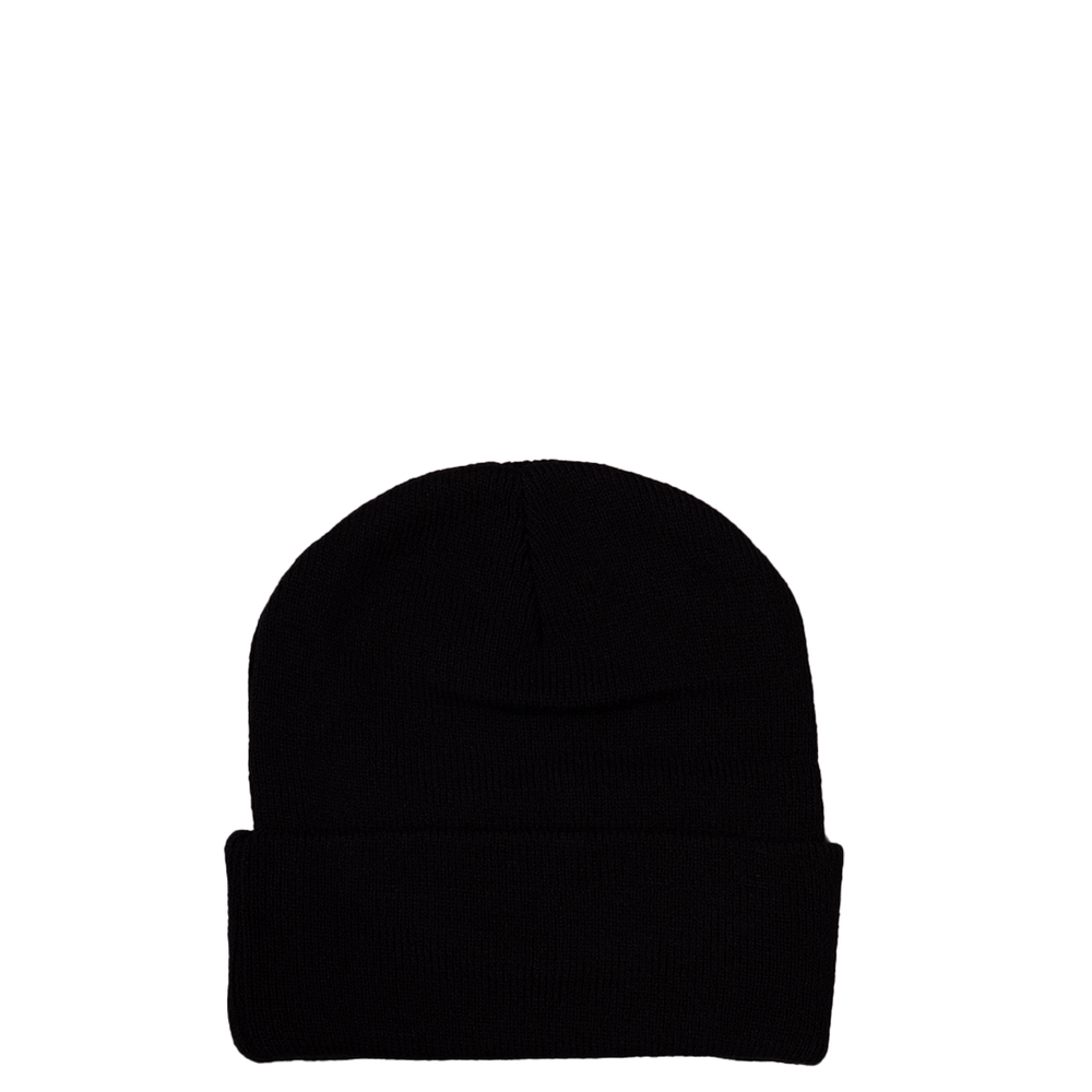 METAL STAMP LOGO CUFF BEANIE