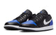 AIR JORDAN 1 LOW BLACK ROYAL TOE