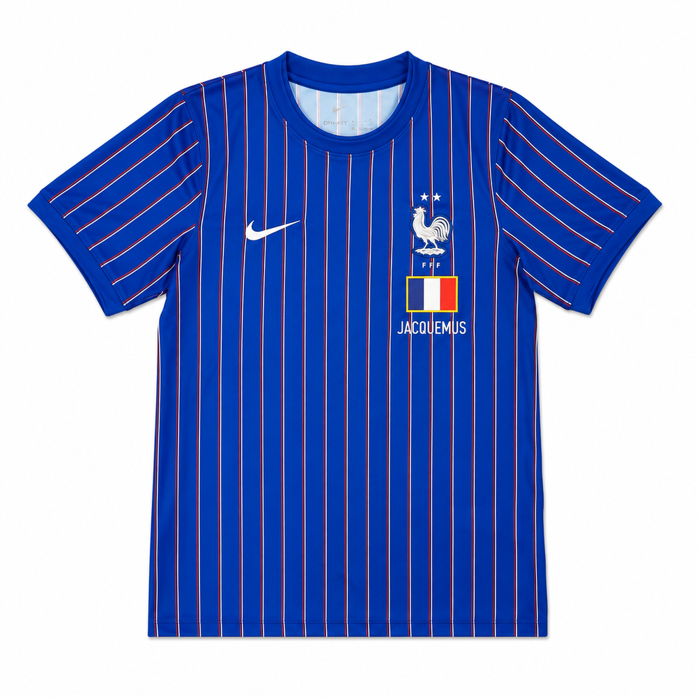 WOMEN'S FRANCE X JACQUEMUS PREMATCH JERSEY GAME ROYAL