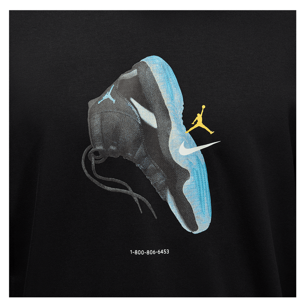 BROOKLYN FLEECE SWEATSHIRT BLACK/GAMMA BLUE