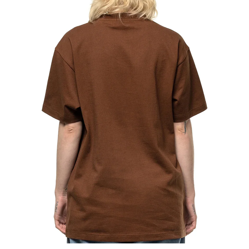 HEAVYWEIGHT SHORT SLEEVE TEE BROWN