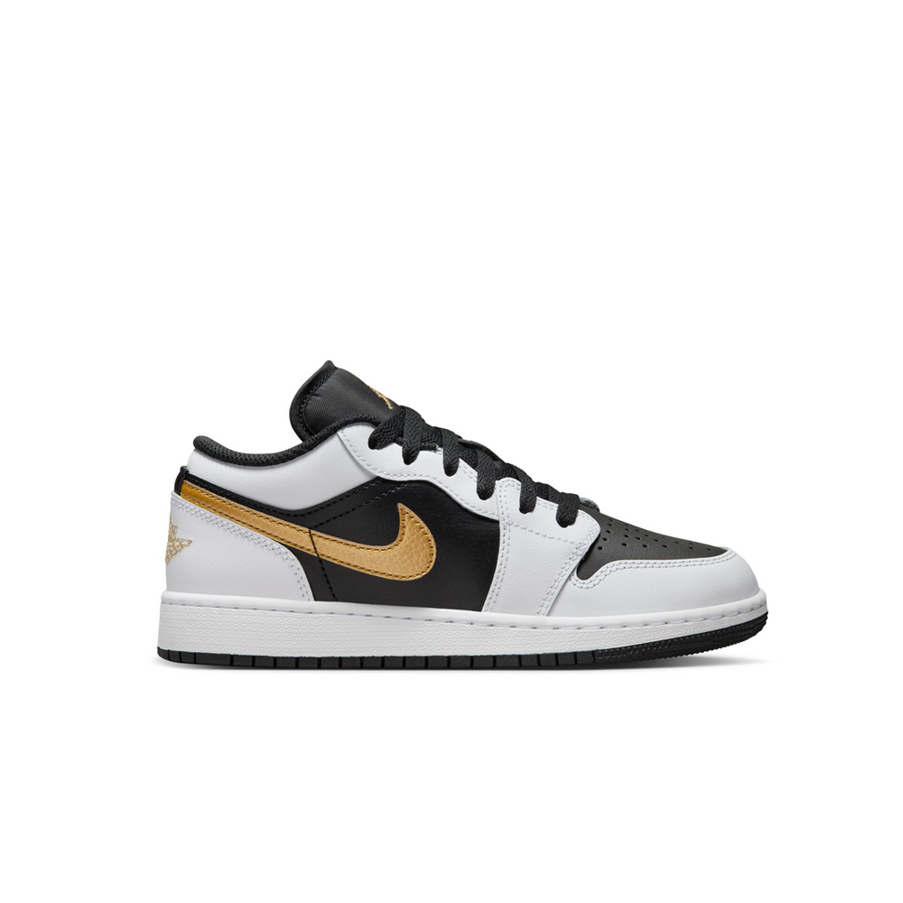 AIR JORDAN 1 LOW GS GOLD SWOOSH