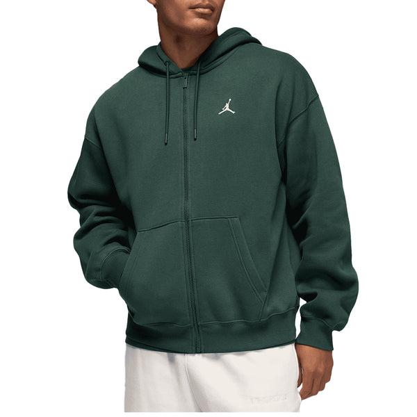 BROOKLYN FLEECE HOODIE MIDNIGHT GREEN