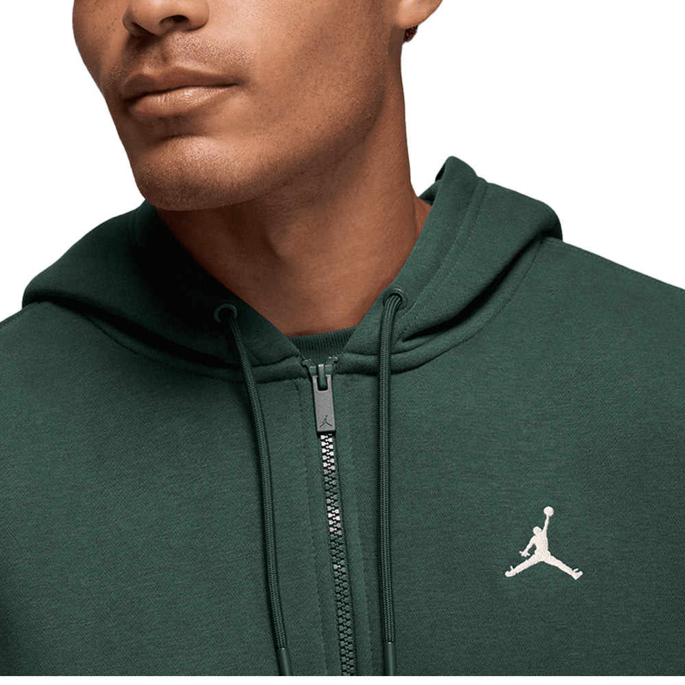 BROOKLYN FLEECE HOODIE MIDNIGHT GREEN