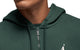 BROOKLYN FLEECE HOODIE MIDNIGHT GREEN