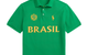 CLASSIC FIT BRASIL POLO SHIRT GREEN