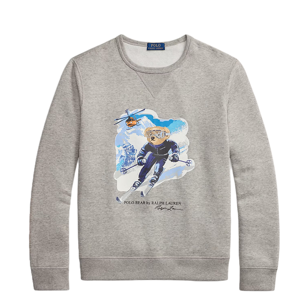 BEAR FLEECE SWEATSHIRT GREY