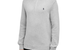 HALF ZIP KNIT JUMPER SWEATER GREY